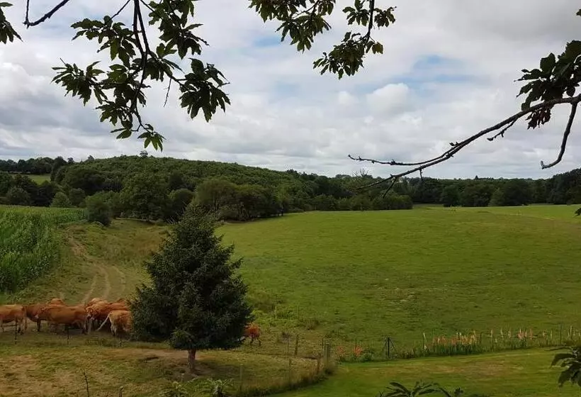 Aamiaismajoitus (B&B) La Thibaudiere Tilleul