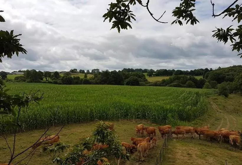Aamiaismajoitus (B&B) La Thibaudiere Tilleul