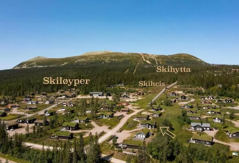 Koselig Hytte Ved Skiheis, Langrennspor, Akebakke Og Har 4 Soverom, 2 Bad, Badstue Og Fiber Bredbånd