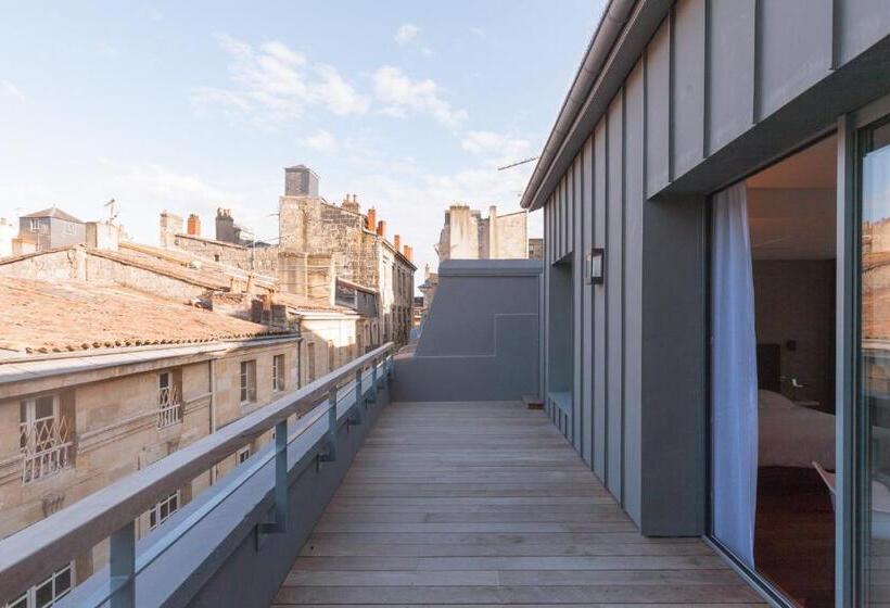 민박 Loft Luxe Hyper Centre: Terrasse/piscine/ Salle De Sport