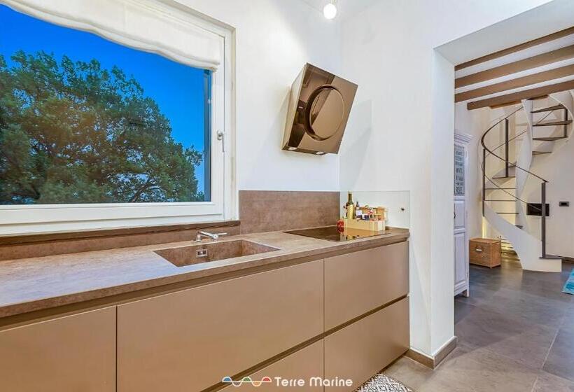 Villa Ca Damare, Terremarine