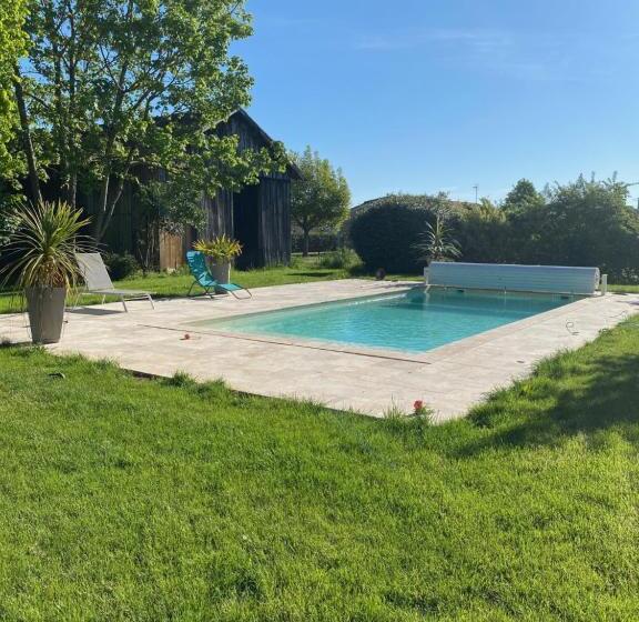 住宿加早餐 Les Bergeronnettes Chambres D Hôtes Bergerac