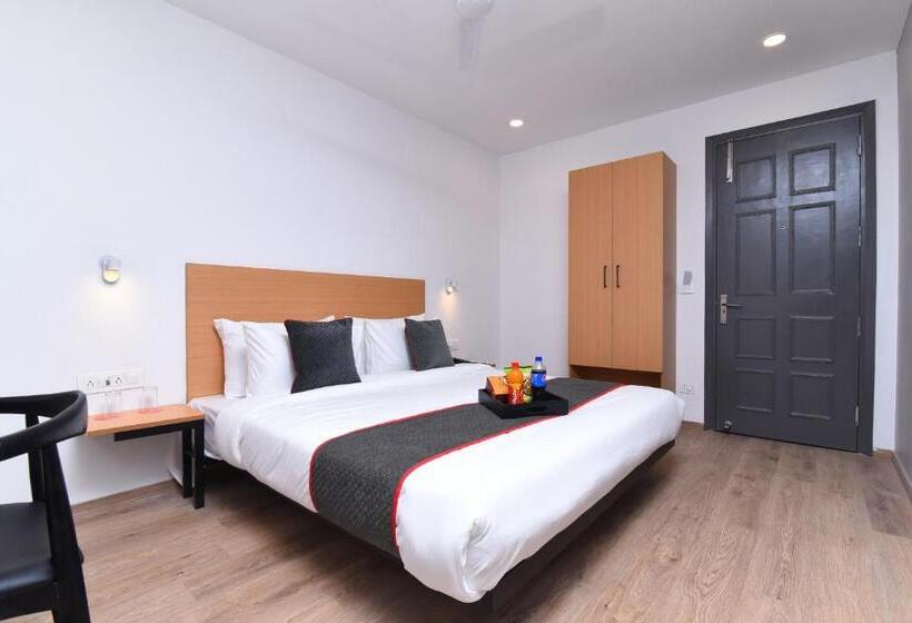酒店 Townhouse Rudra Inn Near Chhatarpur Metro Station