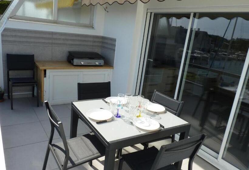 Sol Y Days Darse, Superbe Appartement De Type Marina Avec Belle Terrasse Vue Port De Plaisance
