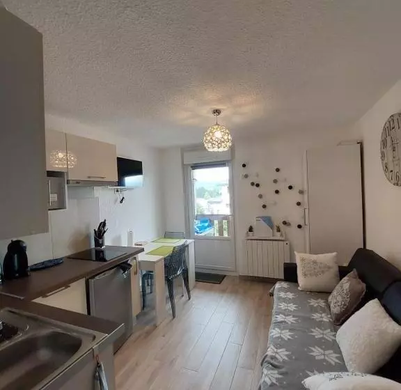 Studio Rénové Grand Confort 3 étoiles   Résidence Les Crêtets