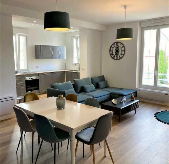 Ponsardin #55 Spacieux Appartement 3 Ch 6 Couchages