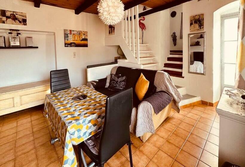 Appartement De 2 Chambres Avec Terrasse Amenagee Et Wifi A Santa Reparata Di Balagna A 5 Km De La Pl