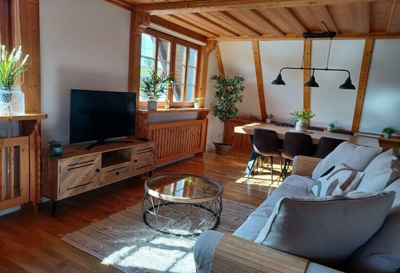 Landhaus Alpenpanorama über Der Wutachschlucht