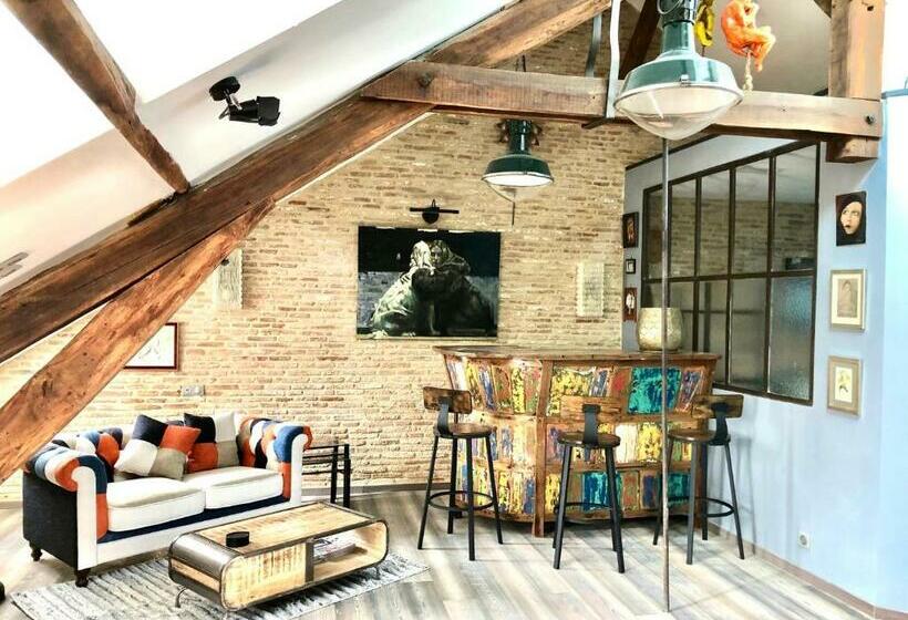 In Sarlat Luxury Rentals, Medieval Center   Loft Stella Matutina  2p Ascenseur Climatisation