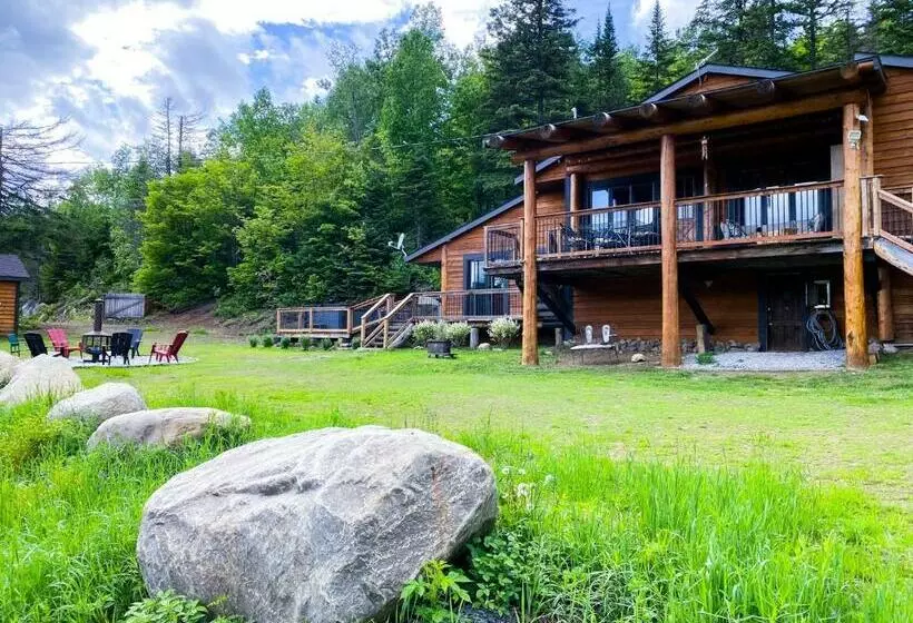 Artemis Log Cabin With Spa & Mountain View