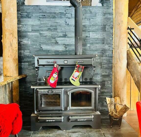 Artemis Log Cabin With Spa & Mountain View