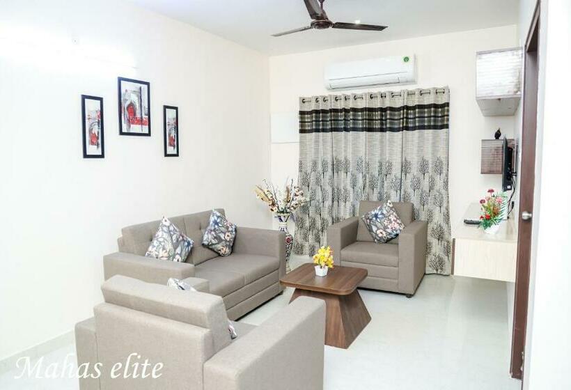 Mahas Elite By Mahas Homestays   2bhk Flats   Fully Airconditioned