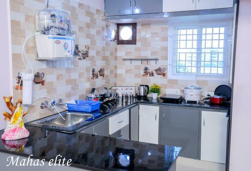 Mahas Elite By Mahas Homestays   2bhk Flats   Fully Airconditioned
