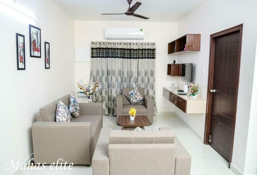 Mahas Elite By Mahas Homestays   2bhk Flats   Fully Airconditioned