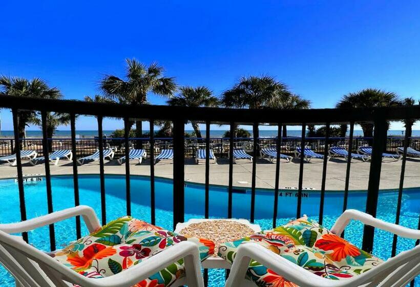 New! Amazing Condo Oceanfront Tower Downtown Of Myrtle Beach