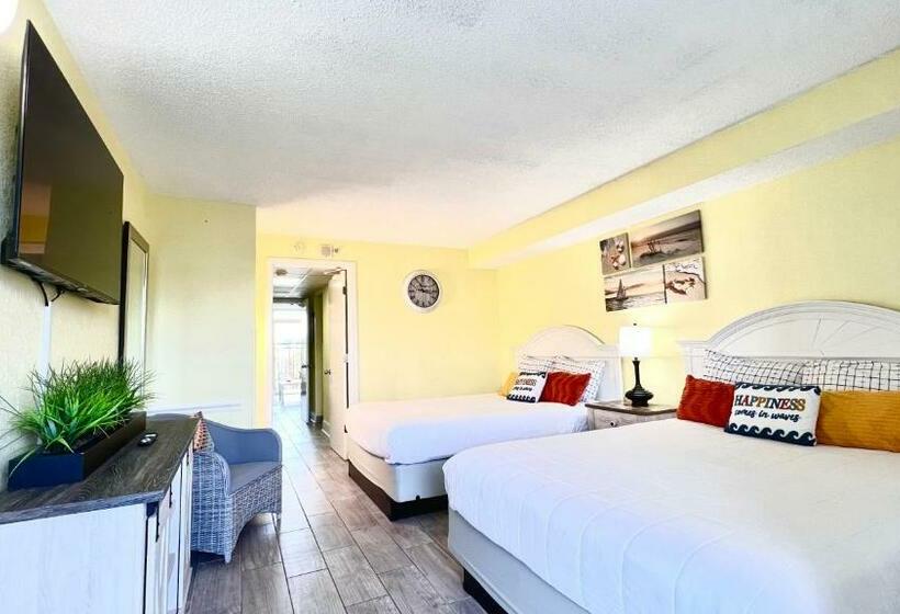 New! Amazing Condo Oceanfront Tower Downtown Of Myrtle Beach