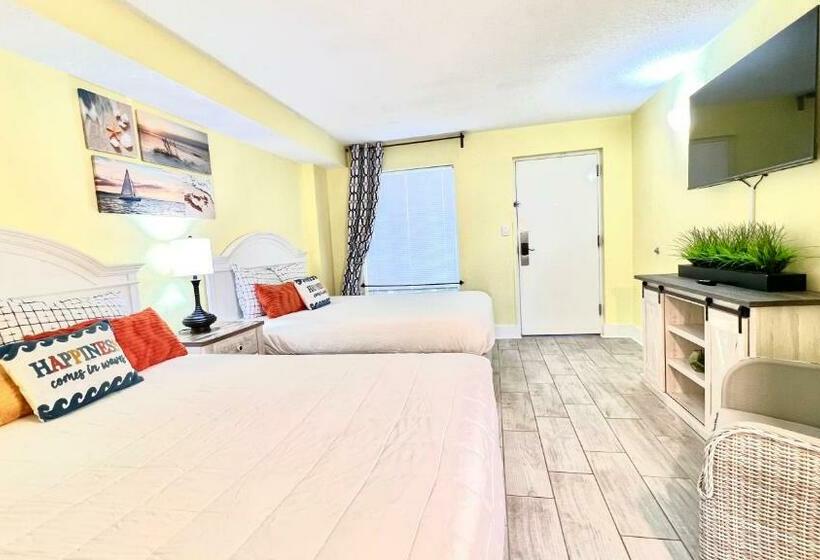 New! Amazing Condo Oceanfront Tower Downtown Of Myrtle Beach