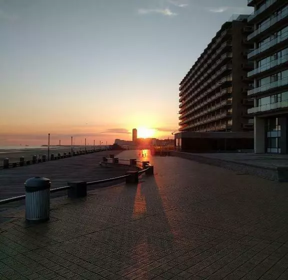 Splendid Seaview   Ostend Luxury Studio 4 Persons At Beach And Sea