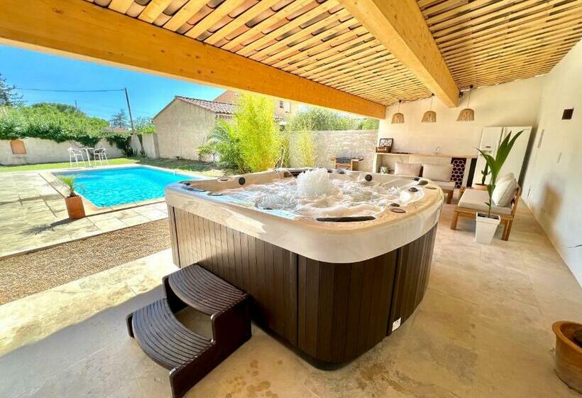Studio Avec Jacuzzi Et Piscine