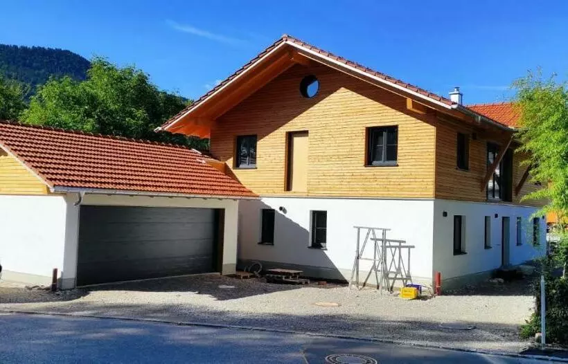 Ferienwohnung Birkennest Sauna Freisitz Almhütte