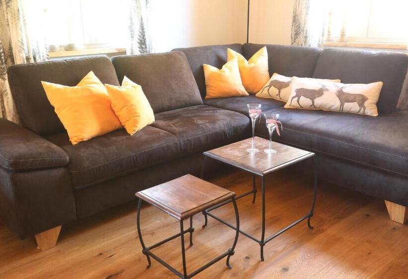 Ferienwohnung Birkennest Sauna Freisitz Almhütte