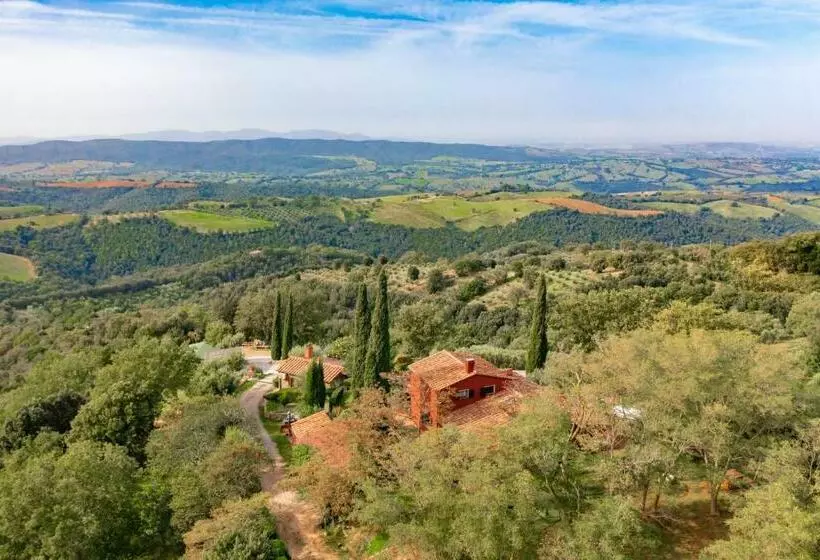 Podere Torricelle 69b Pancole Gr, Seaview Infinity Pool, Jacuzzi And Sauna, Exclusive Villa For 4 An