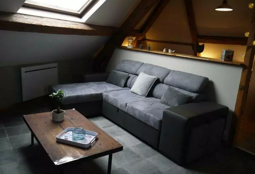 Les Combles De L Aure Grand Studio Cosy Confortable Classé 3 étoiles Centre Bayeux 2 Mn à Pied Cathé