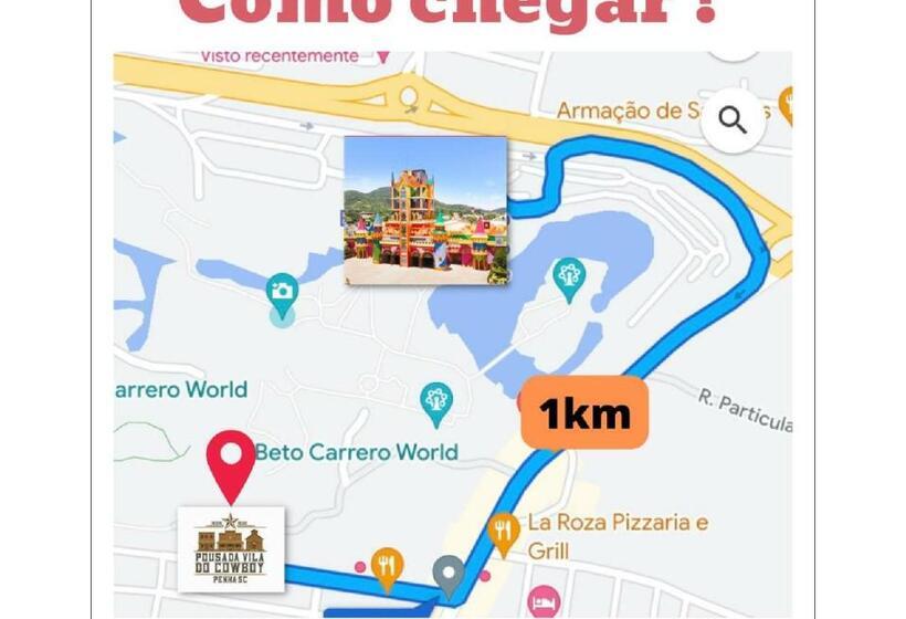 پانسیون Pousada Vila Do Cowboy