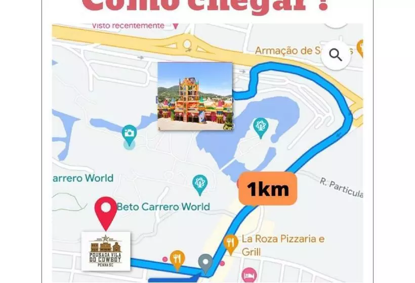 ペンション Pousada Vila Do Cowboy