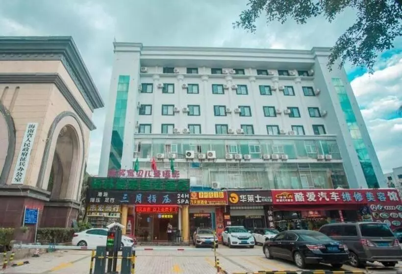 ホテル Greentree Inn Express Hainan Haikou Haixiu Zhong Road