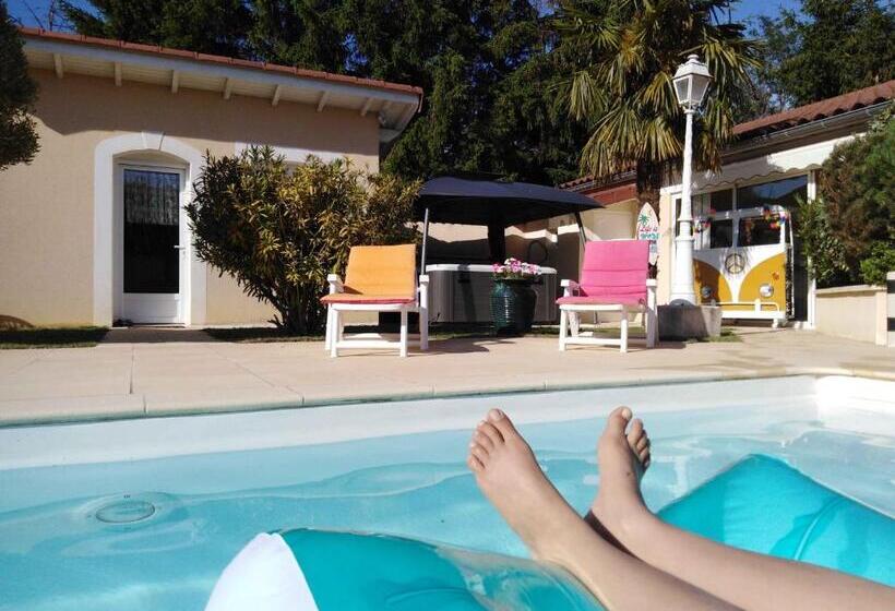 민박 Coeuraccords, Spa & Bien être Au Calme Naturiste Toute L Année