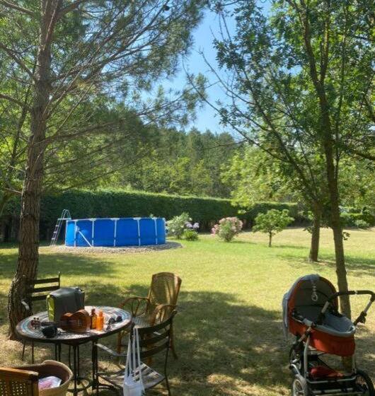 مبيت وإفطار Le Parc   Suite Climatisée