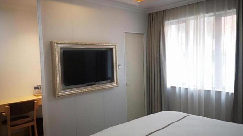 هتل Greentree Inn Express Shanghai Baoshan District Youyi Road Metro Station