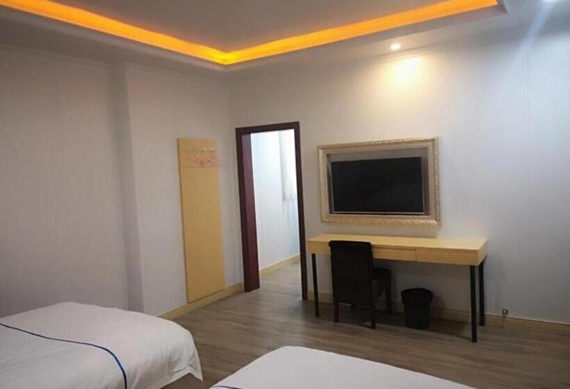 هتل Greentree Inn Express Shanghai Baoshan District Youyi Road Metro Station