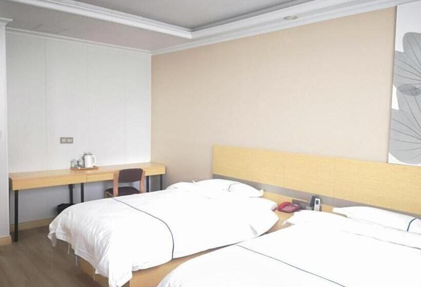 هتل Greentree Inn Express Shanghai Baoshan District Youyi Road Metro Station