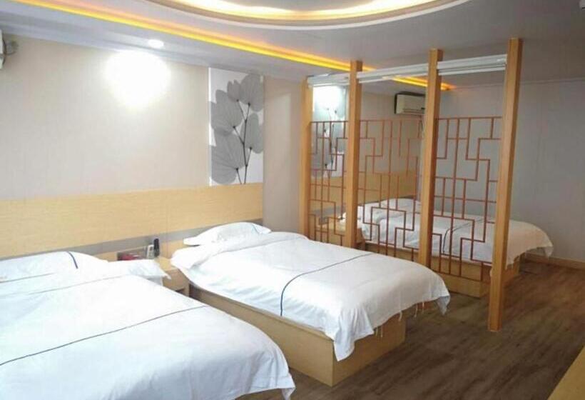 هتل Greentree Inn Express Shanghai Baoshan District Youyi Road Metro Station