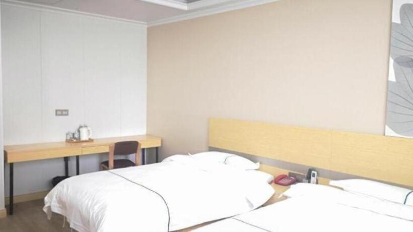 هتل Greentree Inn Express Shanghai Baoshan District Youyi Road Metro Station