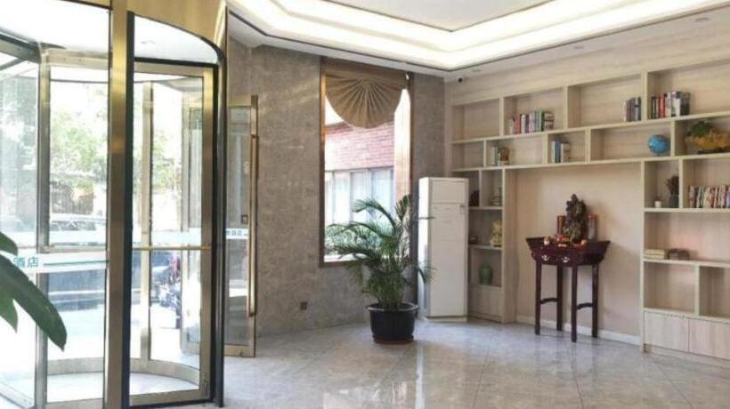 هتل Greentree Inn Express Shanghai Baoshan District Youyi Road Metro Station