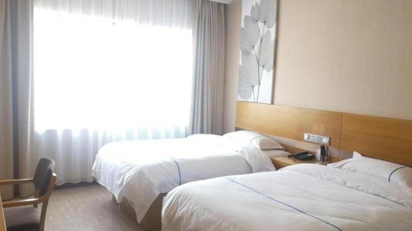 هتل Greentree Inn Express Shanghai Baoshan District Youyi Road Metro Station