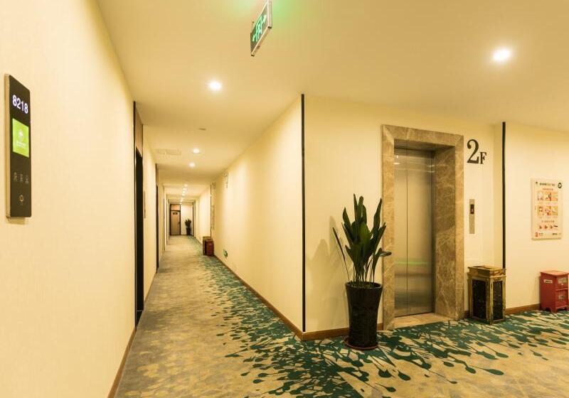 בית מלון כפרי Greentree Inn Express Wuxi Jiangyin Wanda Plaza Tongfu Road