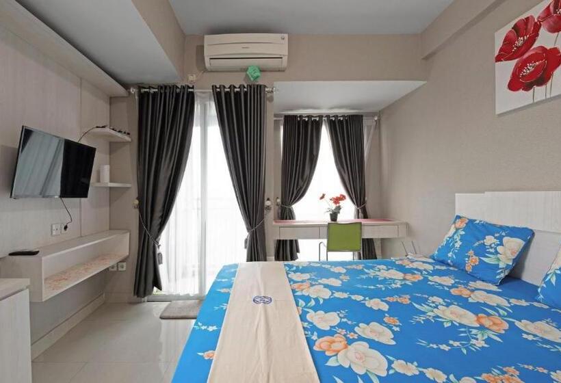 بنسيون Apartemen Grand Dhika City By Nina