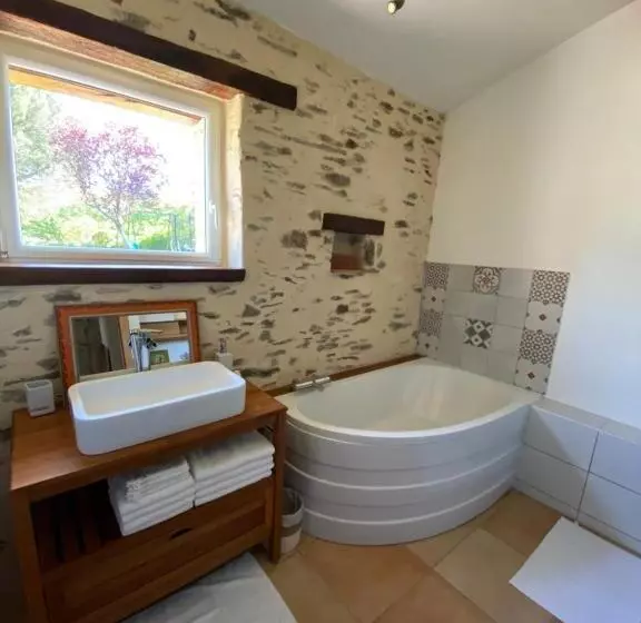 Aamiaismajoitus (B&B) Au Mas Retz De Jade