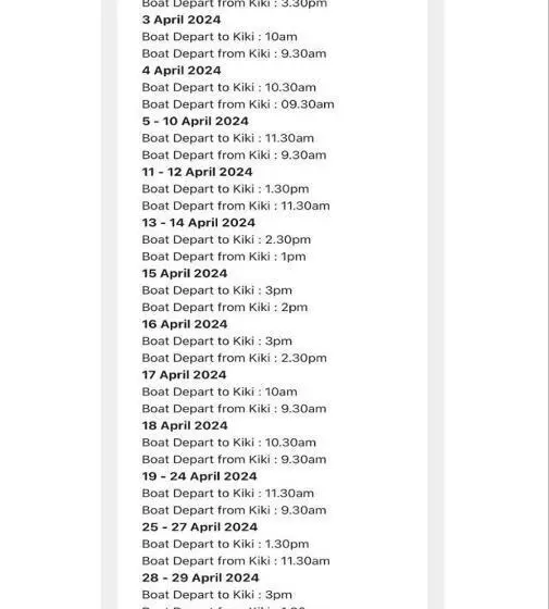 Kiki Beach Resort, Batam