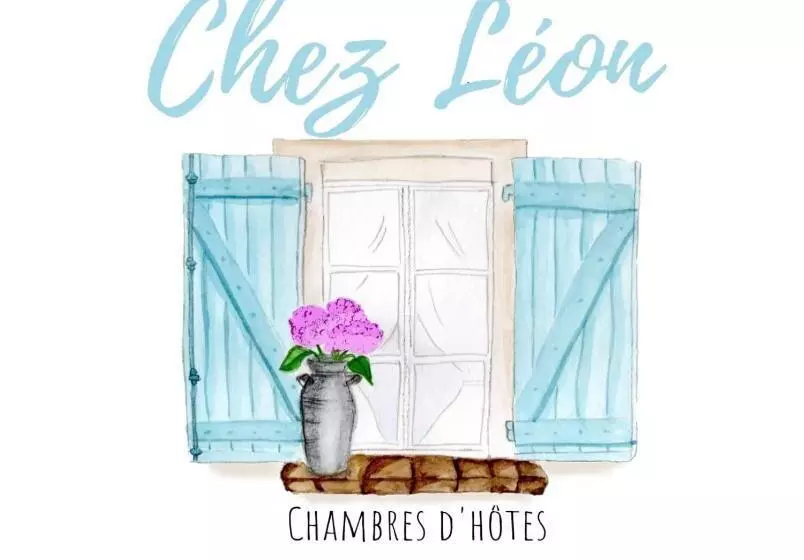 ベッドアンドブレックファースト Chambre D Hôtes Chez Léon Pour 1 à 4 Personnes