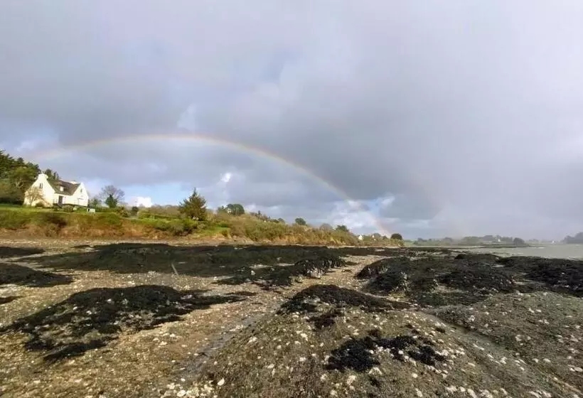 Aamiaismajoitus (B&B) Les Chambres De Kerchelgen
