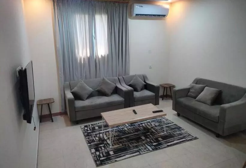 Hotelli شقق اطلالة اجاء المخدومة