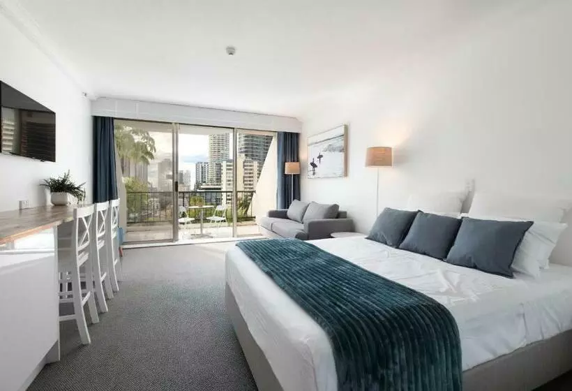 ホテル Mantra View Studio Surfers Paradise Walk To Beach