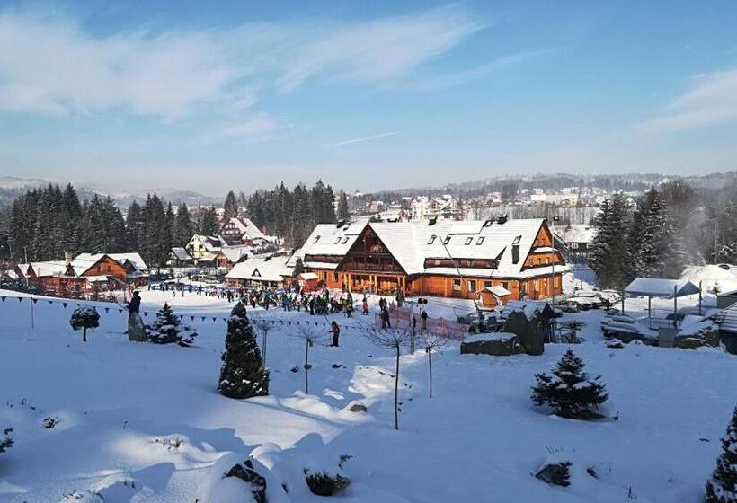 渡假胜地 Kompleks Zagroń Istebna