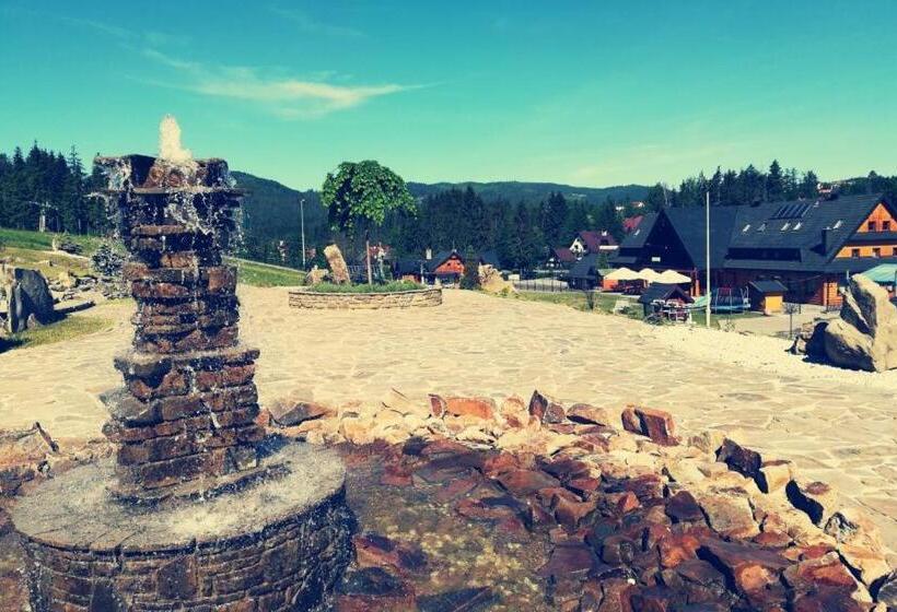 渡假胜地 Kompleks Zagroń Istebna