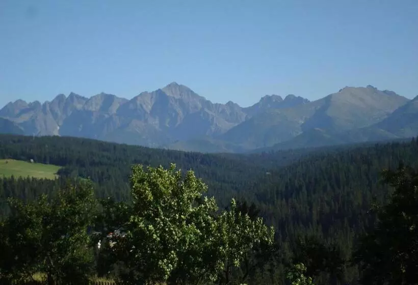 ベッドアンドブレックファースト Stylowy Góralski Dom Rozetka